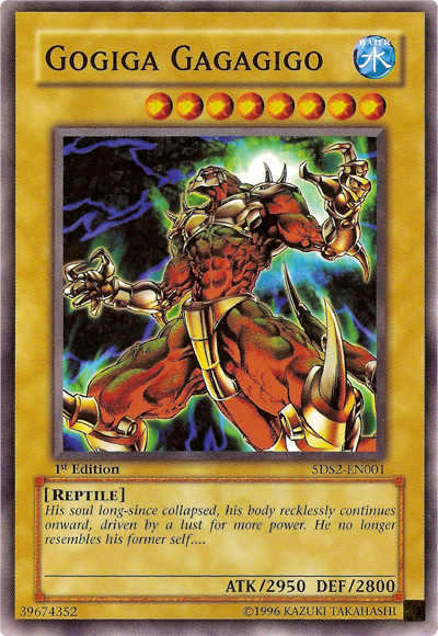 Gogiga Gagagigo [5DS2-EN001] Common | Gam3 Escape