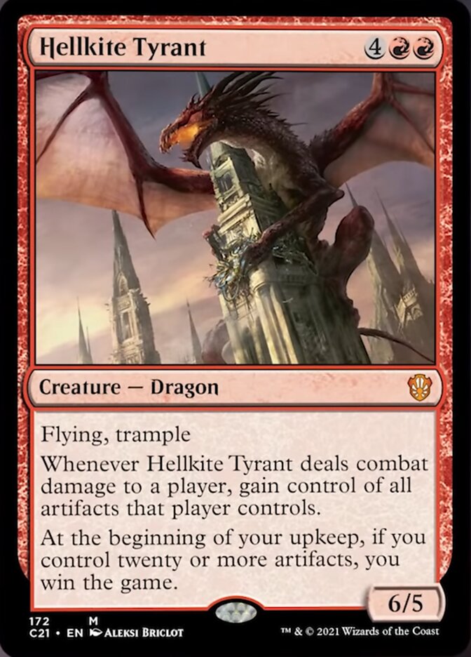 Hellkite Tyrant [Commander 2021] | Gam3 Escape