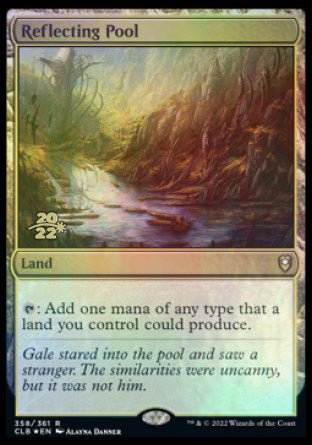 Reflecting Pool [Commander Legends: Battle for Baldur's Gate Prerelease Promos] | Gam3 Escape