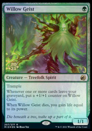 Willow Geist [Innistrad: Midnight Hunt Prerelease Promos] | Gam3 Escape