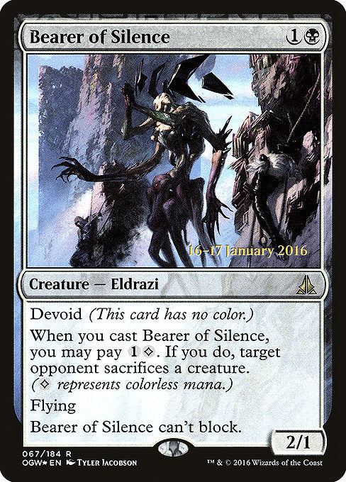 Bearer of Silence [Oath of the Gatewatch Promos] | Gam3 Escape