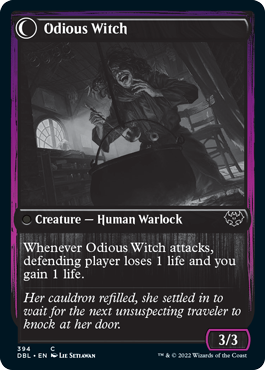 Ragged Recluse // Odious Witch [Innistrad: Double Feature] | Gam3 Escape