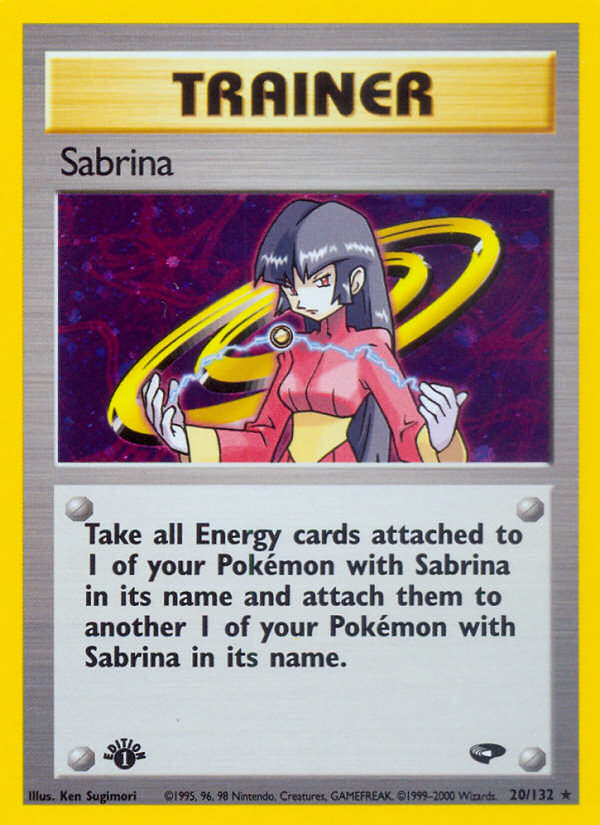 Sabrina (20/132) [Gym Challenge 1st Edition] | Gam3 Escape