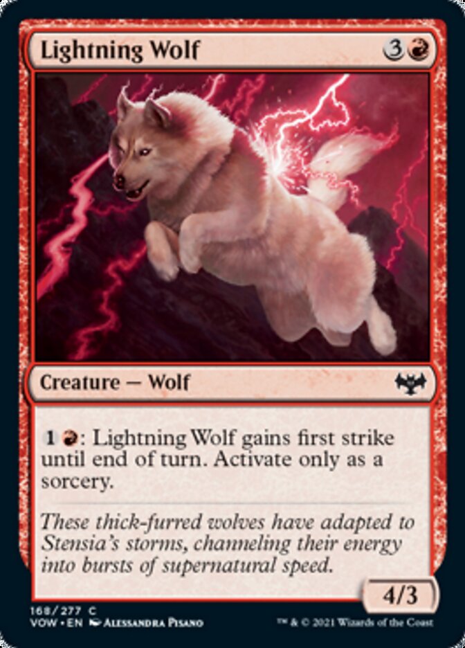Lightning Wolf [Innistrad: Crimson Vow] | Gam3 Escape
