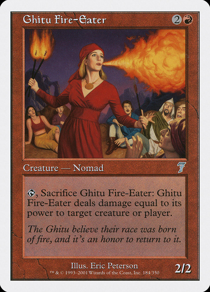 Ghitu Fire-Eater [Seventh Edition] | Gam3 Escape