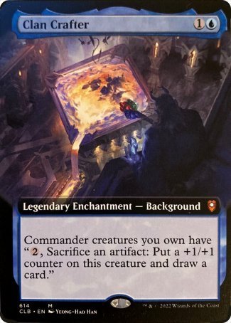 Clan Crafter (Extended Art) [Commander Legends: Battle for Baldur's Gate] | Gam3 Escape