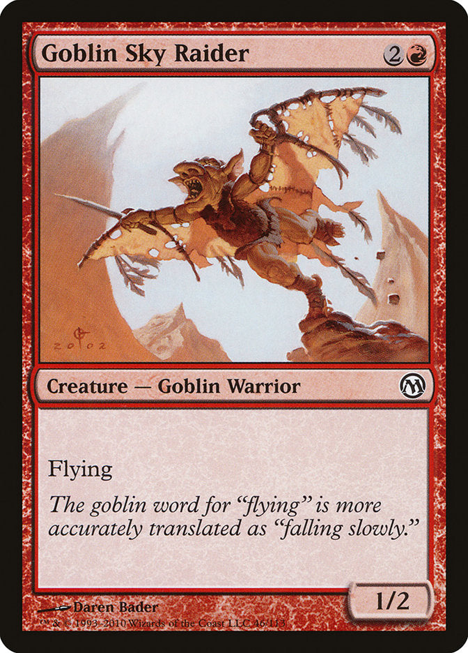 Goblin Sky Raider [Duels of the Planeswalkers] | Gam3 Escape