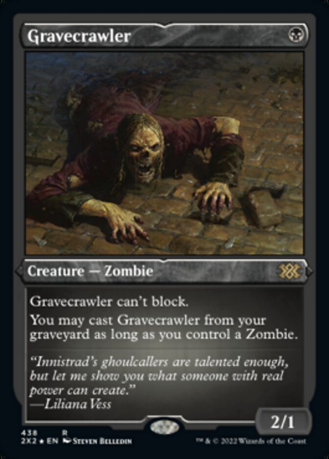 Gravecrawler (Foil Etched) [Double Masters 2022] | Gam3 Escape