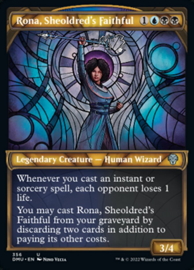 Rona, Sheoldred's Faithful (Showcase Textured) [Dominaria United] | Gam3 Escape