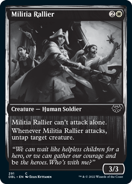 Militia Rallier [Innistrad: Double Feature] | Gam3 Escape