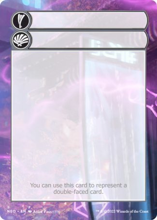 Helper Card (5/9) [Kamigawa: Neon Dynasty Tokens] | Gam3 Escape