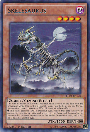 Skelesaurus [BP03-EN108] Rare | Gam3 Escape