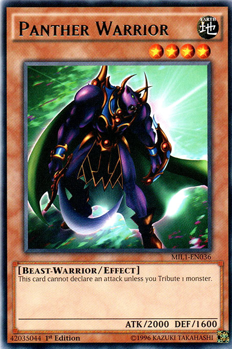 Panther Warrior [MIL1-EN036] Rare | Gam3 Escape