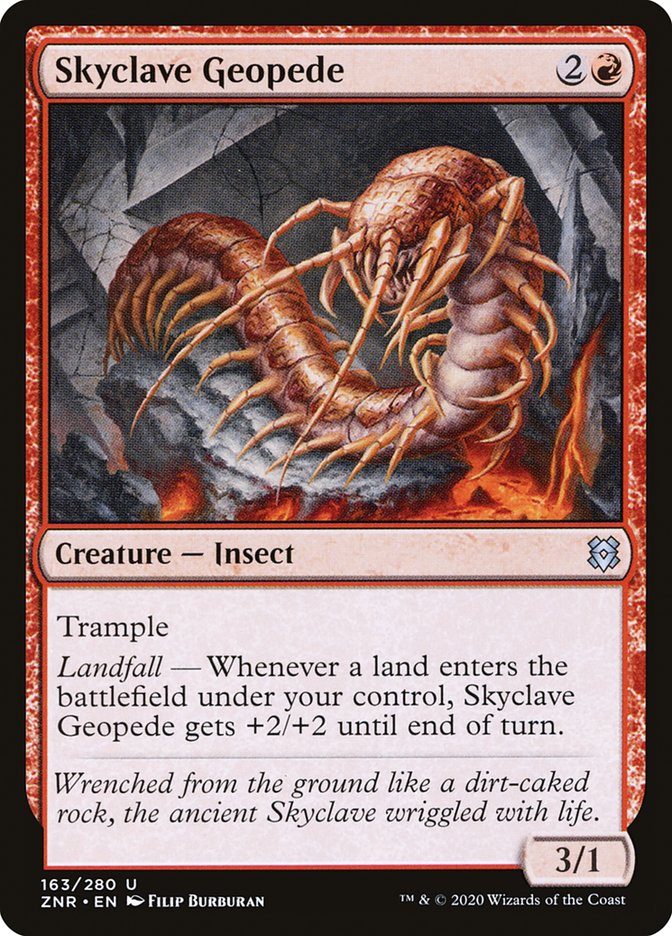 Skyclave Geopede [Zendikar Rising] | Gam3 Escape