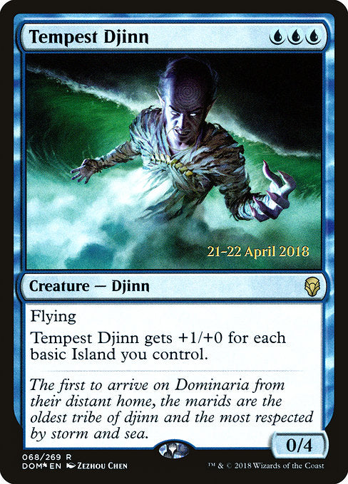 Tempest Djinn [Dominaria Promos] | Gam3 Escape