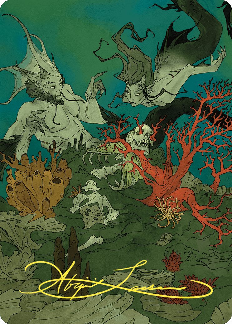 Curiosity Art Card (Gold-Stamped Signature) [Wilds of Eldraine Art Series] | Gam3 Escape