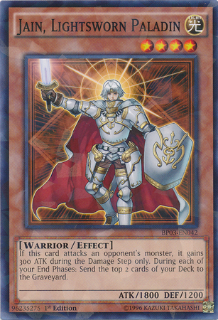 Jain, Lightsworn Paladin (Shatterfoil) [BP03-EN042] Rare | Gam3 Escape