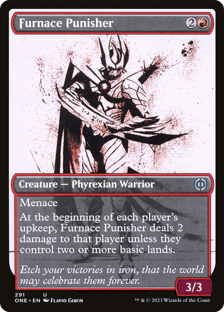 Furnace Punisher (Showcase Ichor) [Phyrexia: All Will Be One] | Gam3 Escape