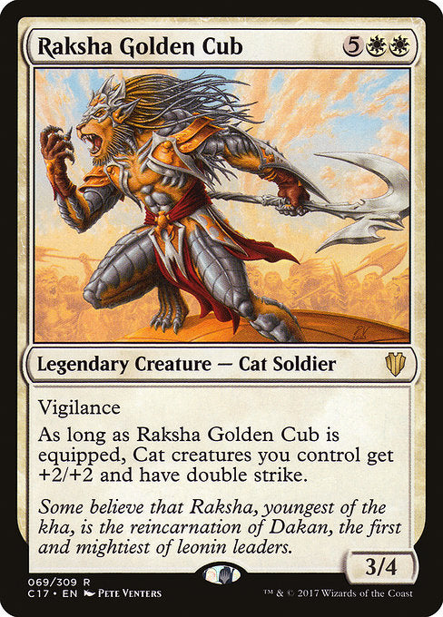 Raksha Golden Cub [Commander 2017] | Gam3 Escape