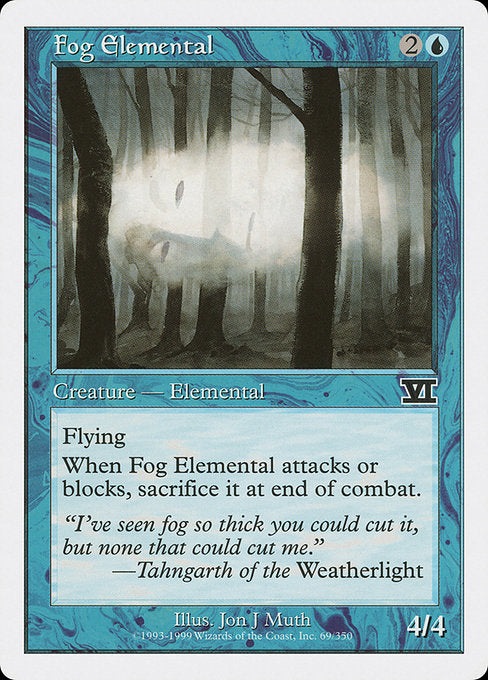 Fog Elemental [Classic Sixth Edition] | Gam3 Escape