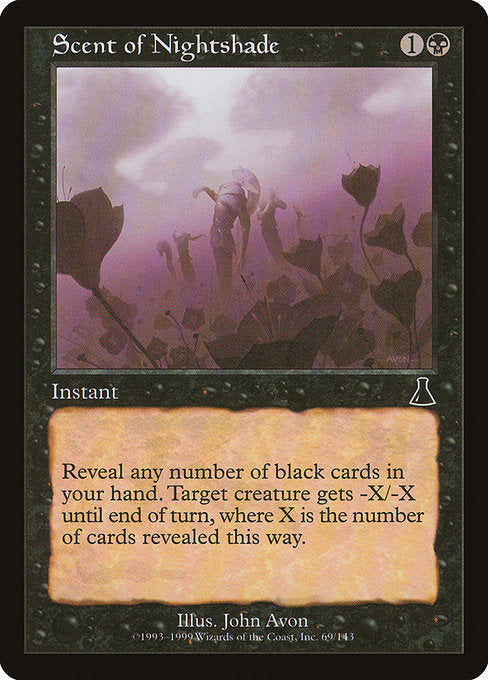 Scent of Nightshade [Urza's Destiny] | Gam3 Escape