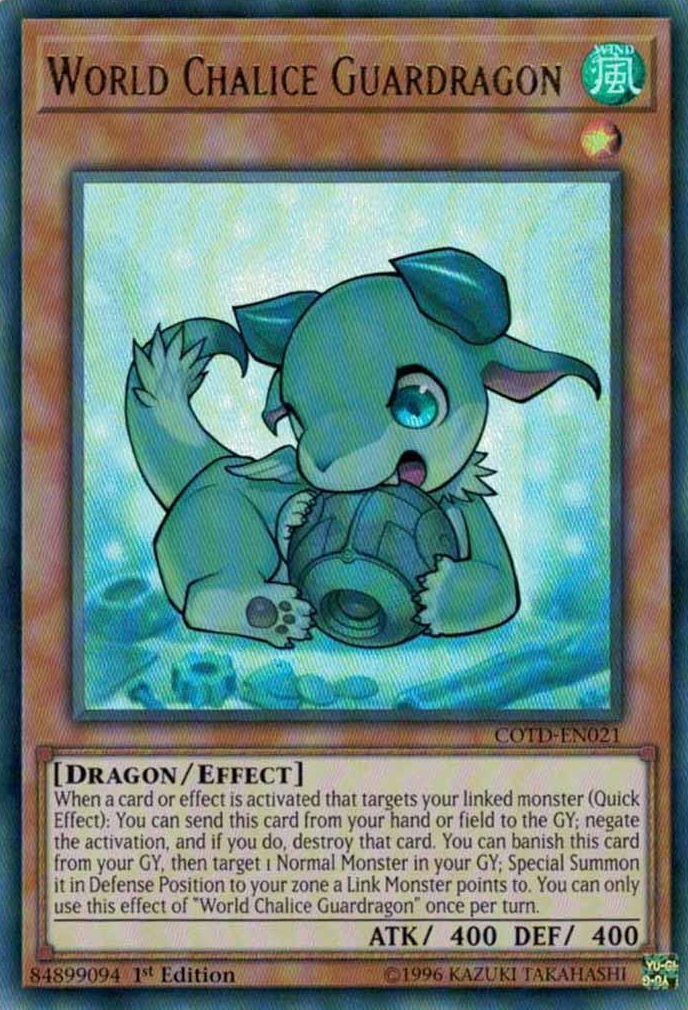 World Chalice Guardragon [COTD-EN021] Ultra Rare | Gam3 Escape