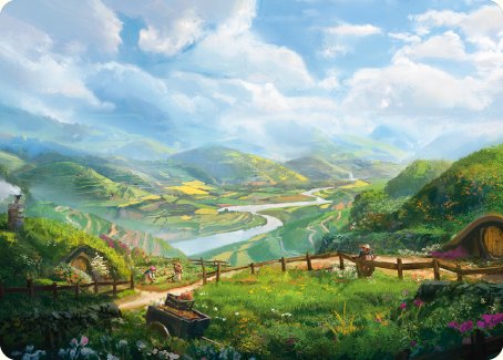 Plains Art Card [The Lord of the Rings: Tales of Middle-earth Art Series] | Gam3 Escape