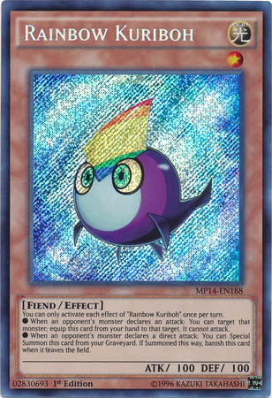 Rainbow Kuriboh [MP14-EN188] Secret Rare | Gam3 Escape