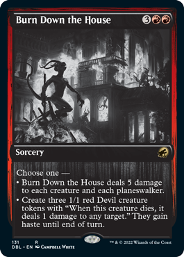 Burn Down the House [Innistrad: Double Feature] | Gam3 Escape