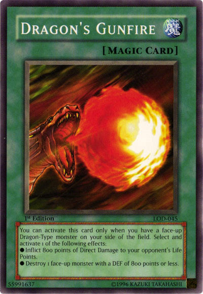 Dragon's Gunfire [LOD-045] Common | Gam3 Escape