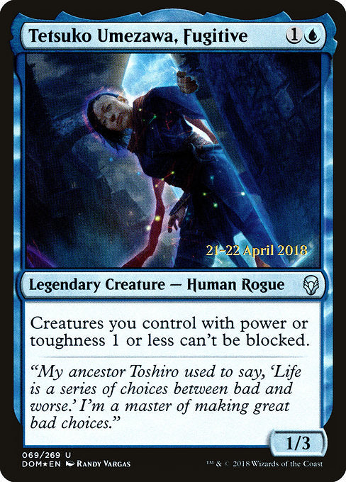 Tetsuko Umezawa, Fugitive [Dominaria Promos] | Gam3 Escape