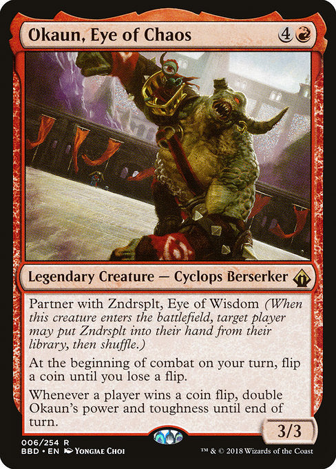 Okaun, Eye of Chaos [Battlebond] | Gam3 Escape