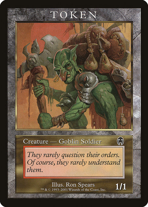 Goblin Soldier [Magic Player Rewards 2001] | Gam3 Escape