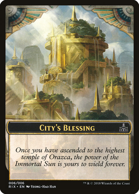 City's Blessing [Rivals of Ixalan Tokens] | Gam3 Escape