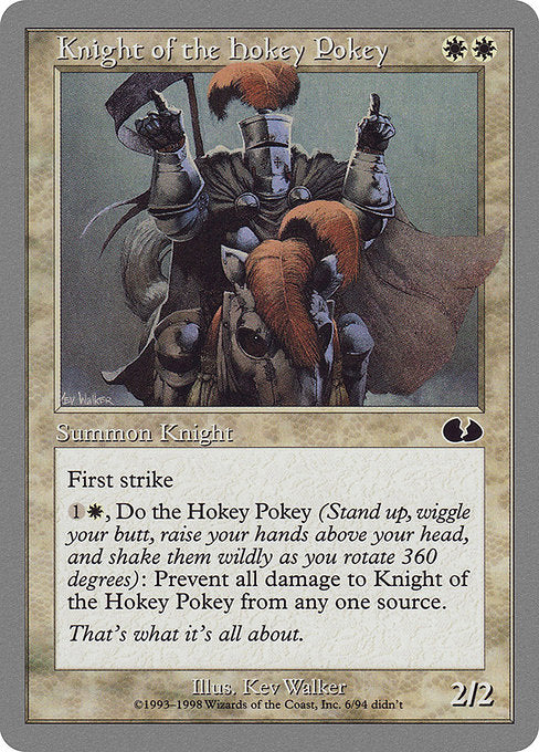 Knight of the Hokey Pokey [Unglued] | Gam3 Escape
