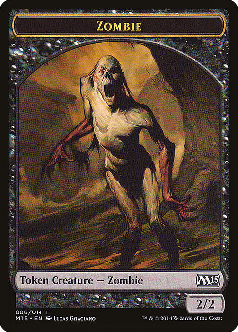 Zombie [Magic 2015 Tokens] | Gam3 Escape