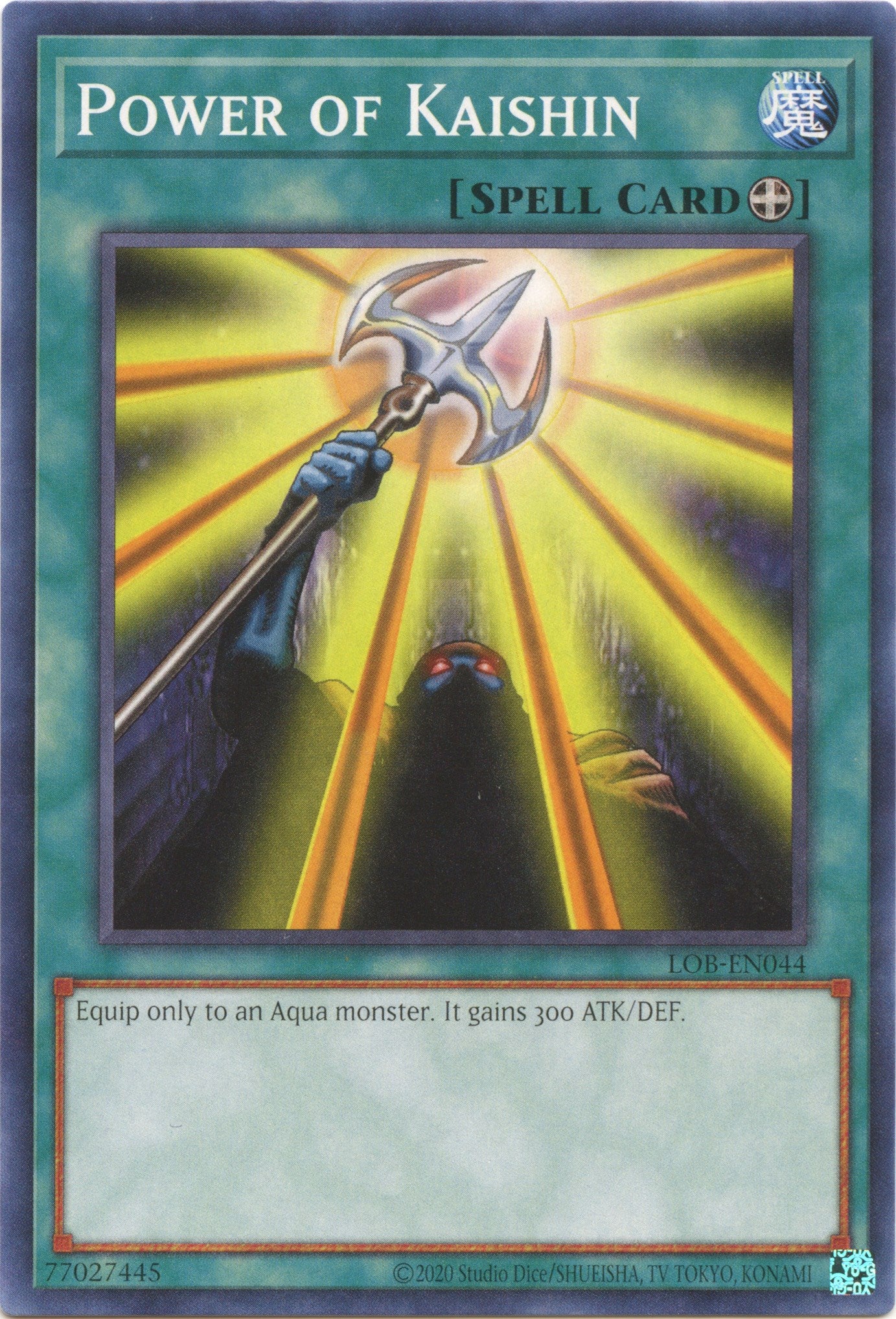 Power of Kaishin (25th Anniversary) [LOB-EN044] Common | Gam3 Escape