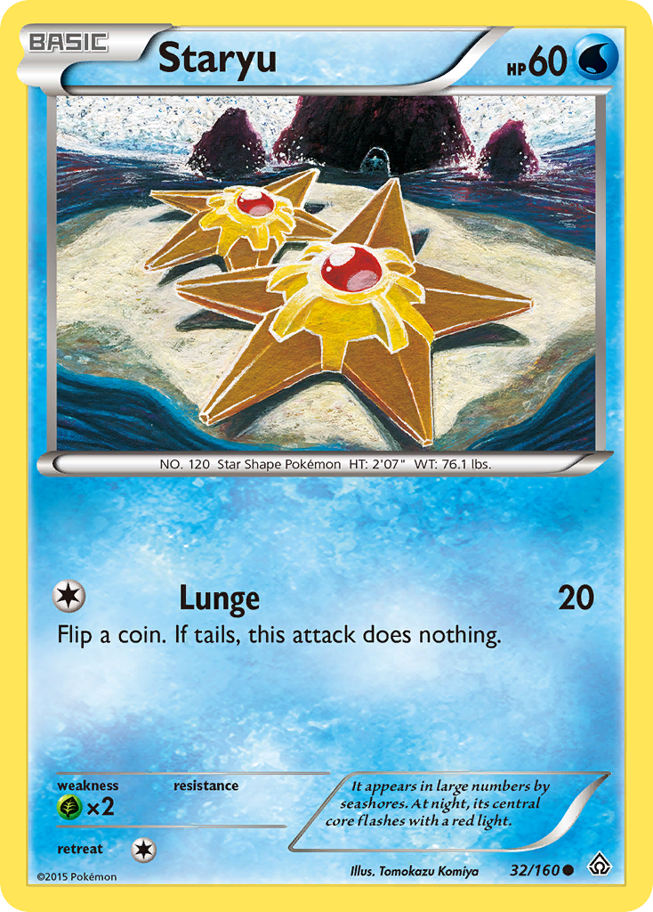 Staryu (32/160) [XY: Primal Clash] | Gam3 Escape