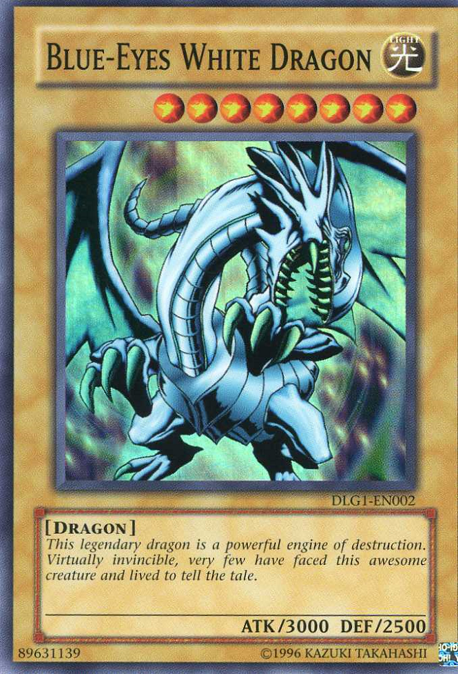 Blue-Eyes White Dragon [DLG1-EN002] Super Rare | Gam3 Escape