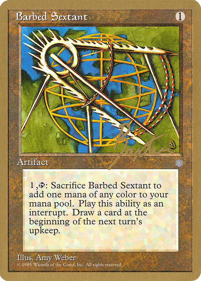 Barbed Sextant (George Baxter) [Pro Tour Collector Set] | Gam3 Escape