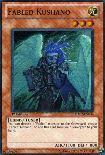 Fabled Kushano [HA02-EN034] Super Rare | Gam3 Escape