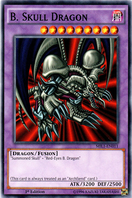 B. Skull Dragon [MIL1-EN011] Common | Gam3 Escape