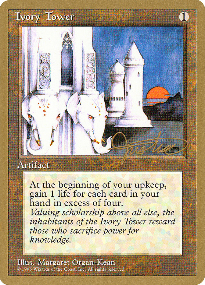 Ivory Tower (Mark Justice) [Pro Tour Collector Set] | Gam3 Escape