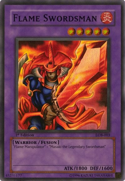 Flame Swordsman [LOB-003] Super Rare | Gam3 Escape