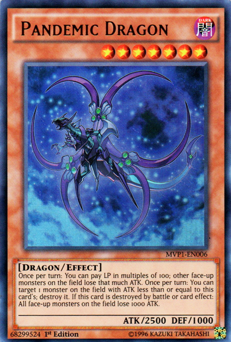 Pandemic Dragon [MVP1-EN006] Ultra Rare | Gam3 Escape