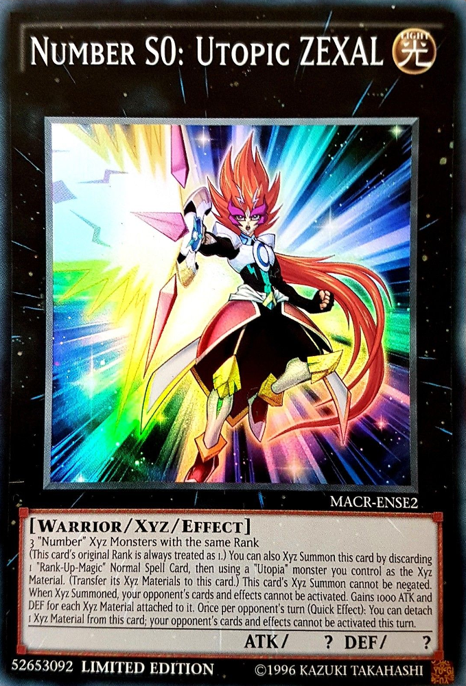 Number S0: Utopic ZEXAL [MACR-ENSE2] Super Rare | Gam3 Escape