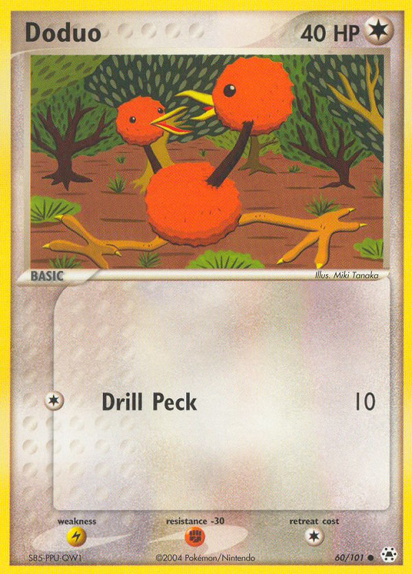 Doduo (60/101) [EX: Hidden Legends] | Gam3 Escape