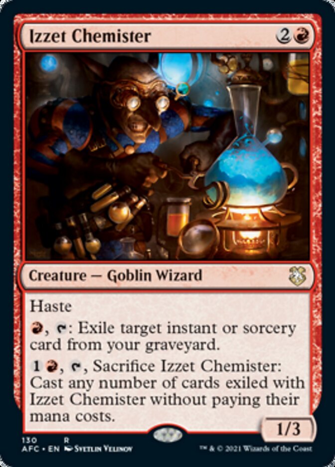 Izzet Chemister [Dungeons & Dragons: Adventures in the Forgotten Realms Commander] | Gam3 Escape