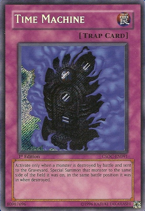 Time Machine [CSOC-EN091] Secret Rare | Gam3 Escape