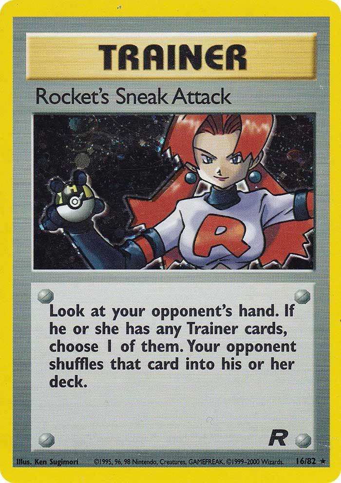 Rocket's Sneak Attack (16/82) [Team Rocket Unlimited] | Gam3 Escape